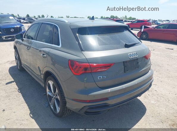 WA1EECF31L1047332 2020 AUDI Q3 Gray უკანა მარცხენა