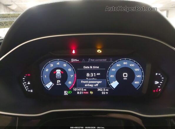 WA1EECF31M1056730 2021 AUDI Q3 Black Widok tylnych siedzeń
