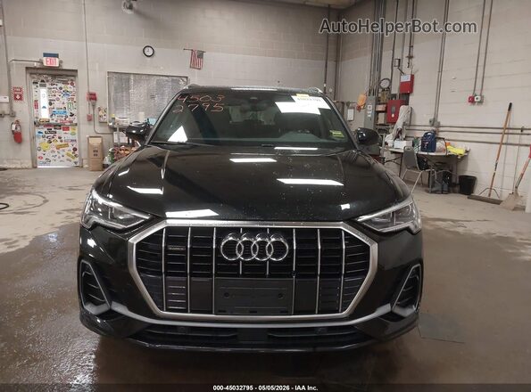 WA1EECF31M1056730 2021 AUDI Q3 Black Widok zestawu wskaźników