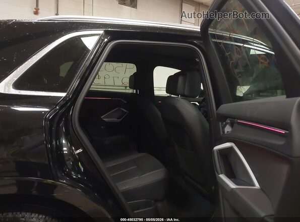 WA1EECF31M1056730 2021 AUDI Q3 Black Widok naklejki z numerem VIN