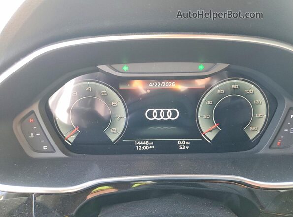 WA1EECF32N1050274 2022 AUDI Q3 White 