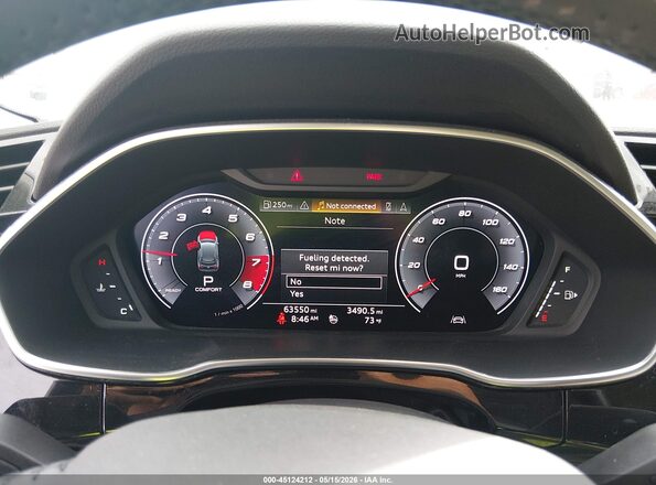 WA1EECF36L1111753 2020 AUDI Q3 White Հետևի նստատեղերի տեսք