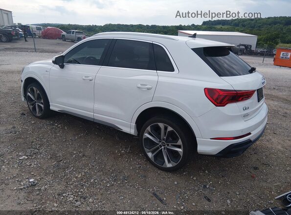WA1EECF36L1111753 2020 AUDI Q3 White Հետևի ձախ
