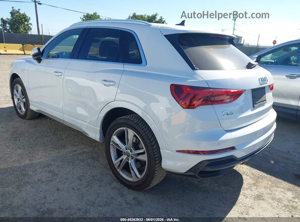WA1EECF36L1119531 2020 AUDI Q3 White Tył lewy
