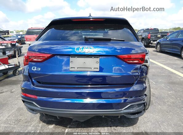 WA1EECF36M1111639 2021 AUDI Q3 Blue 