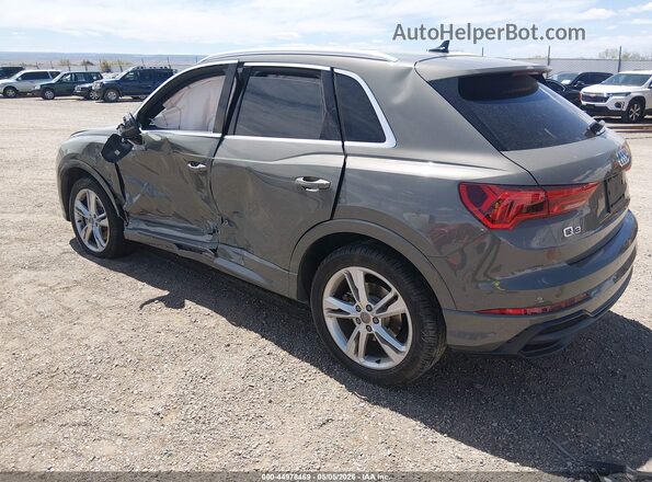 WA1EECF37L1024735 2020 AUDI Q3 Gray Հետևի ձախ