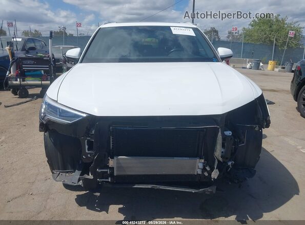 WA1EECF37L1031295 2020 AUDI Q3 White უკანა სალონის ხედი