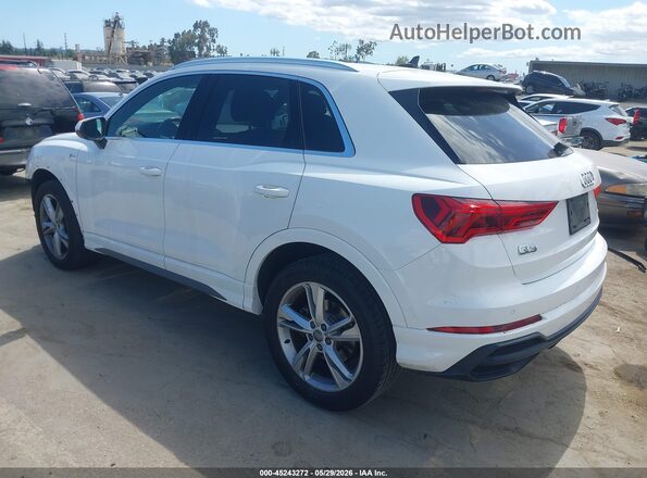 WA1EECF37L1031295 2020 AUDI Q3 White უკანა მარცხენა