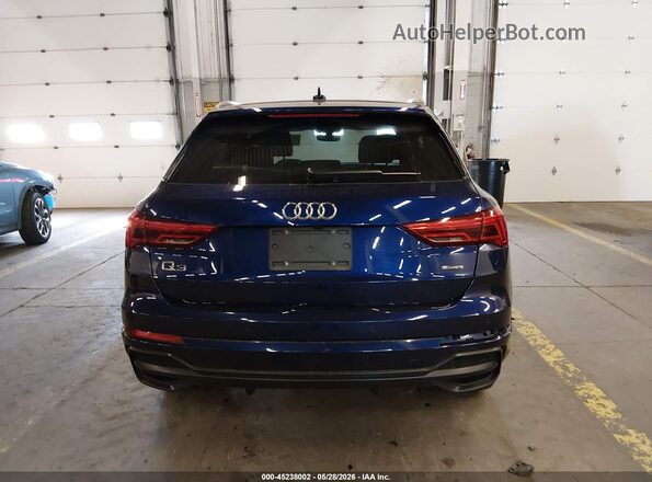 WA1EECF37M1020699 2021 AUDI Q3 Blue 