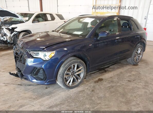 WA1EECF38R1033940 2024 AUDI Q3 Dark Blue Przód lewy