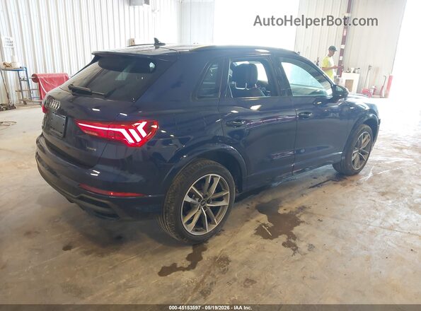WA1EECF38R1033940 2024 AUDI Q3 Dark Blue Tył prawy