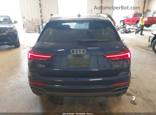 WA1EECF38R1033940 2024 AUDI Q3 Dark Blue 