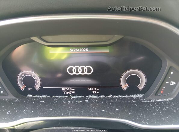 WA1EECF39L1104053 2020 AUDI Q3 Blue Vista de los asientos traseros
