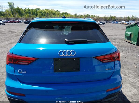WA1EECF39L1104053 2020 AUDI Q3 Blue 