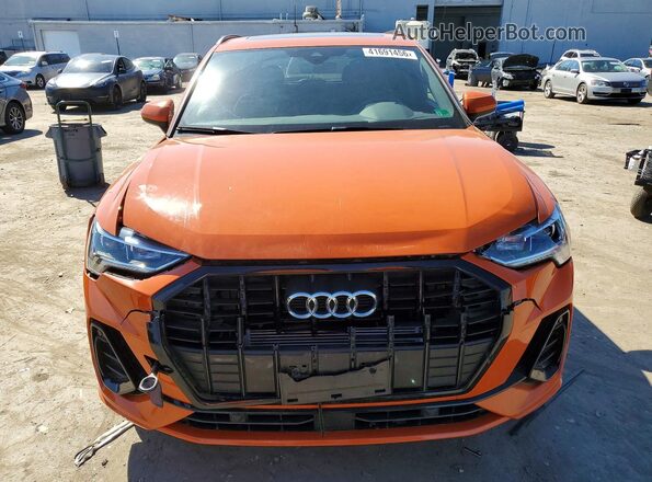 WA1EECF39M1024608 2021 AUDI Q3 Orange Vista frontal