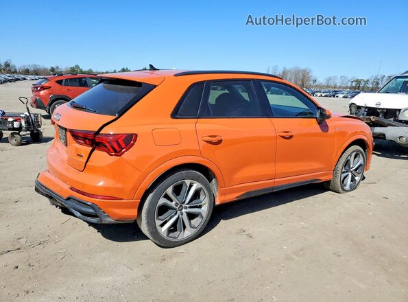 WA1EECF39M1024608 2021 AUDI Q3 Orange Trasero derecho