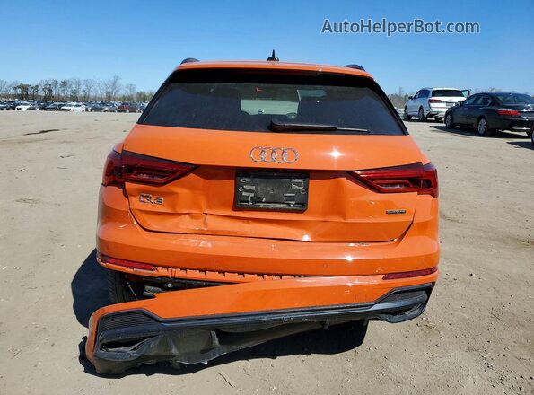 WA1EECF39M1024608 2021 AUDI Q3 Orange Vista trasera
