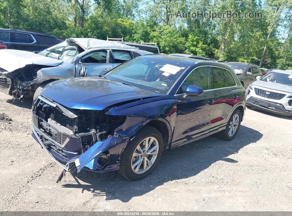 WA1EECF3XN1027244 2022 AUDI Q3 Blue Front left