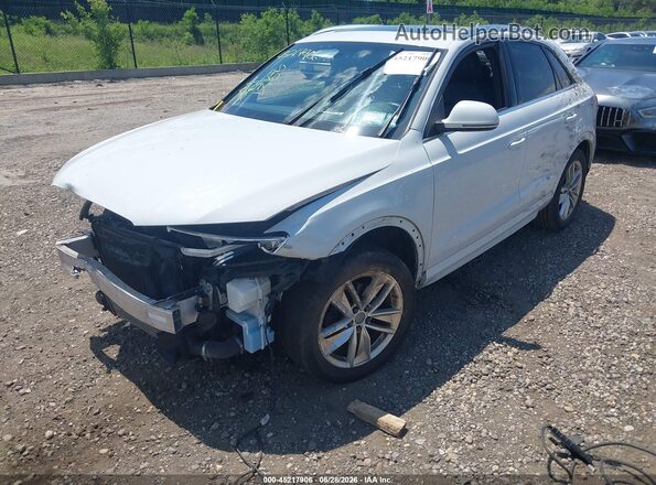 WA1EFCFS1GR008736 2016 AUDI Q3 White Передня ліва чверть