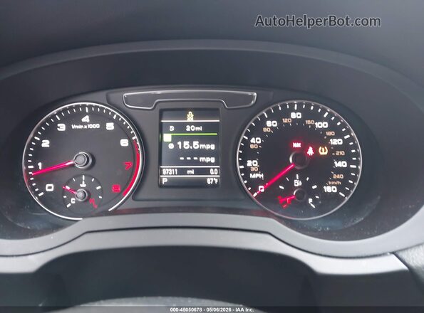 WA1EFCFS9GR016292 2016 AUDI Q3 White Widok tylnych siedzeń