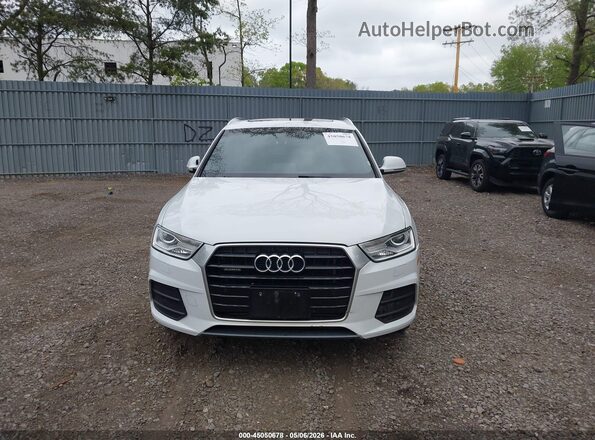 WA1EFCFS9GR016292 2016 AUDI Q3 White Widok zestawu wskaźników