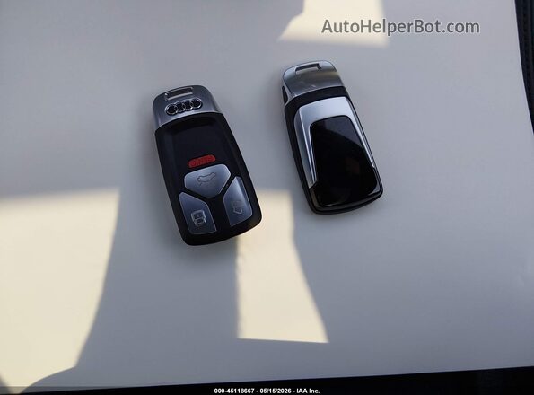 WA1ENAFY9L2111224 2020 AUDI Q5 Black Dashboard view