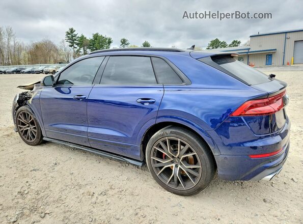 WA1EVAF10MD038057 2021 AUDI Q8 Blue უკანა მარცხენა