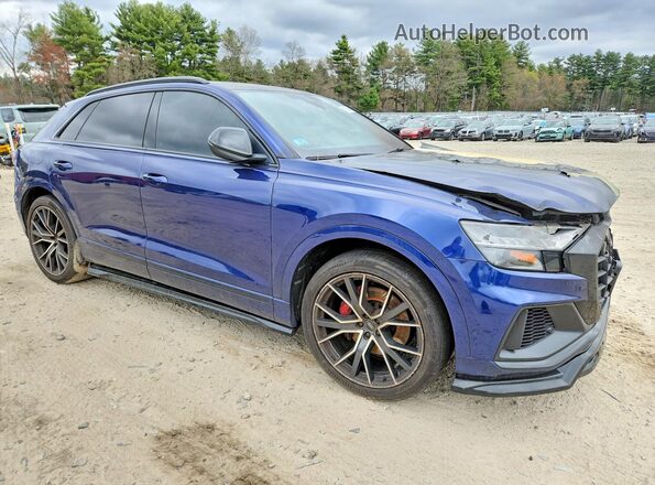 WA1EVAF10MD038057 2021 AUDI Q8 Blue წინა მარჯვენა