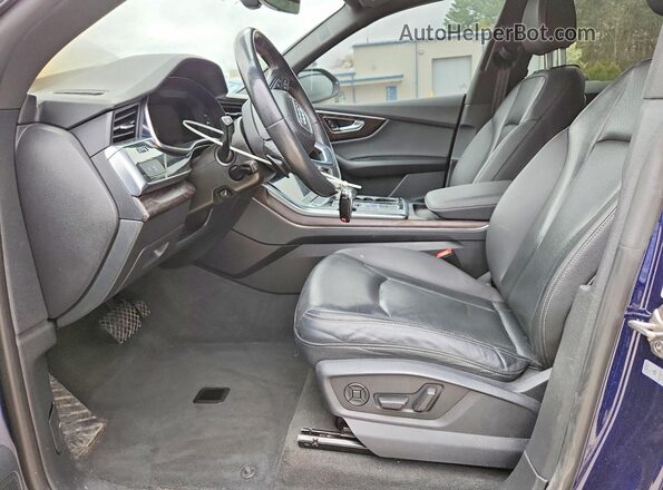 WA1EVAF10MD038057 2021 AUDI Q8 Blue წინა სალონის ხედი