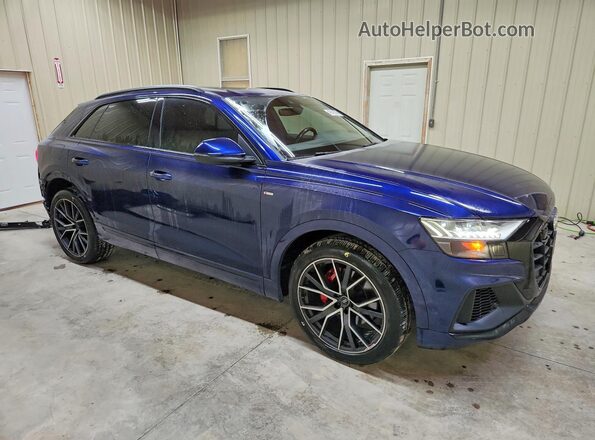 WA1EVAF11MD019758 2021 AUDI Q8 Blue წინა მარჯვენა
