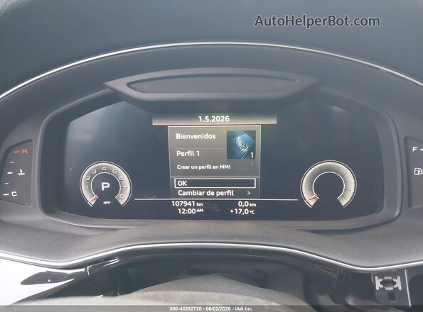 WA1EVAF18LD006634 2020 AUDI Q8 Black 360 interior view