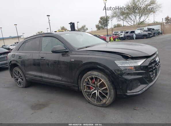 WA1EVAF18LD006634 2020 AUDI Q8 Black Instrument cluster view