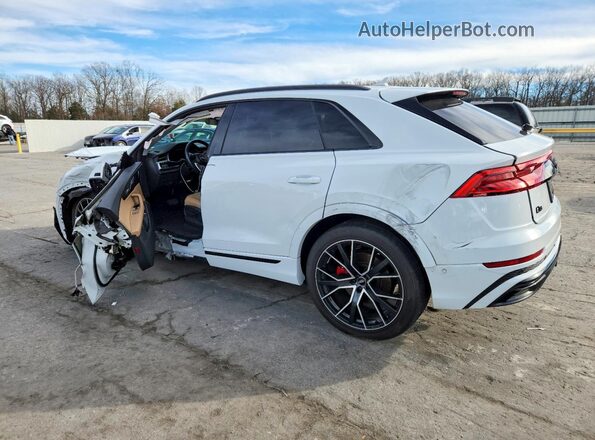 WA1EVAF18MD012905 2021 AUDI Q8 White უკანა მარცხენა