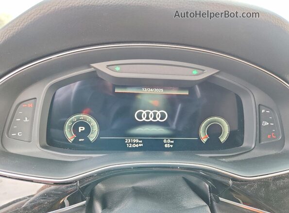 WA1EVAF18MD012905 2021 AUDI Q8 White ხელსაწყოთა პანელის ხედი