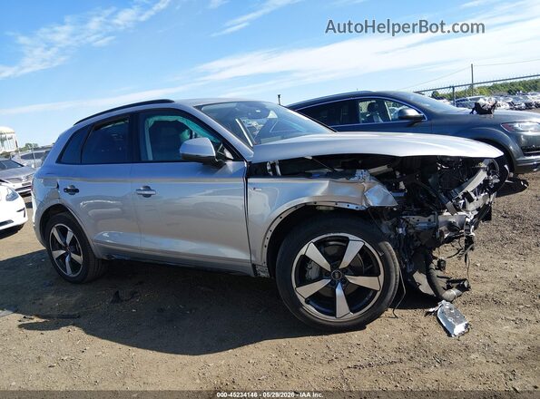 WA1FAAFY5P2009831 2023 AUDI Q5 Silver Widok wnętrza z tyłu