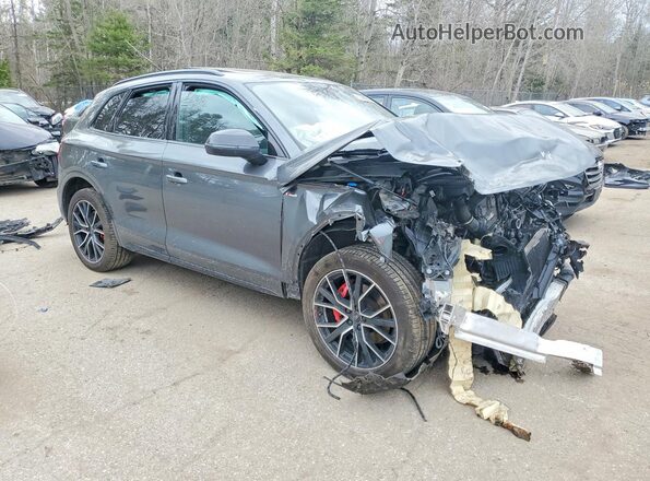 WA1FAAFY7R2017559 2024 AUDI Q5 Gray Delantero derecho