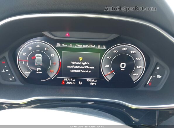 WA1FECF30L1026721 2020 AUDI Q3 White Հետևի նստատեղերի տեսք