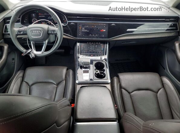 WA1FVAF13LD014046 2020 AUDI Q8 White წინა პანელის ხედი