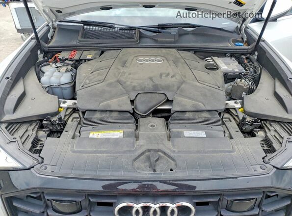 WA1FVAF13LD014046 2020 AUDI Q8 White უკანა სალონის ხედი