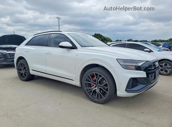 WA1FVAF13LD014046 2020 AUDI Q8 White წინა მარჯვენა