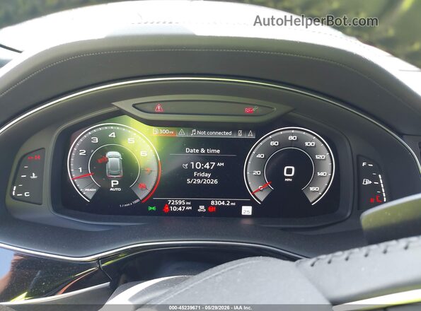 WA1FVAF14KD034935 2019 AUDI Q8 Gray Вид задніх сидінь