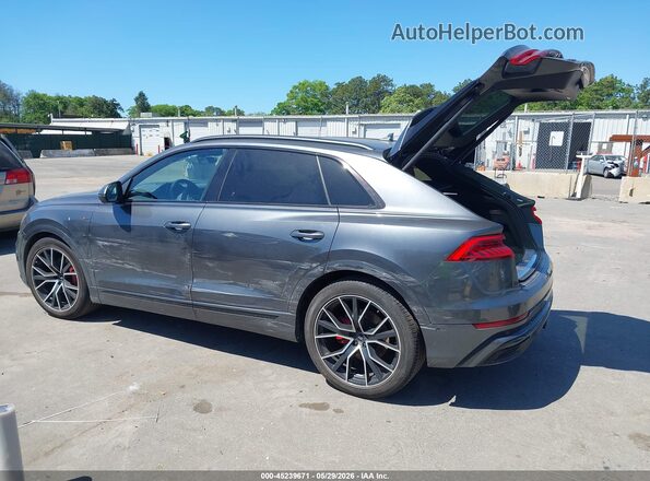 WA1FVAF14KD034935 2019 AUDI Q8 Gray Задня ліва чверть