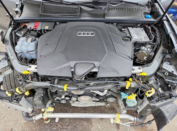 WA1FVAF17MD019669 2021 AUDI Q8 Серый Вид подкапотного пространства