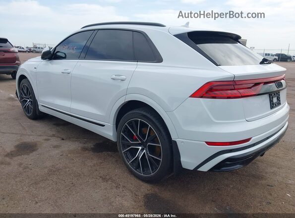 WA1FVAF18KD034789 2019 AUDI Q8 White Задня ліва чверть