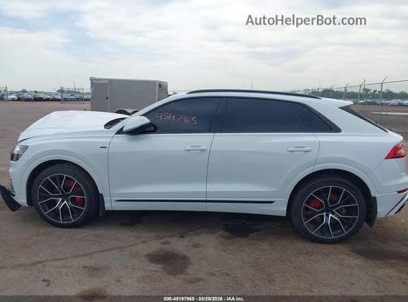 WA1FVAF18KD034789 2019 AUDI Q8 White Вид задньої частини салону