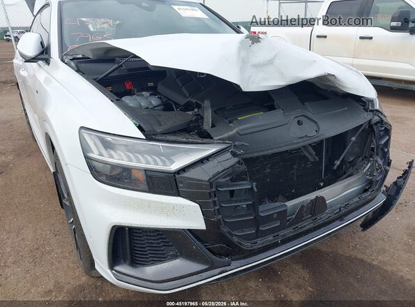 WA1FVAF18KD034789 2019 AUDI Q8 White Вид спереду