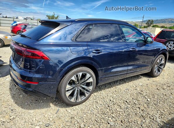 WA1FVBF10SD037286 2025 AUDI Q8 Blue Rear right