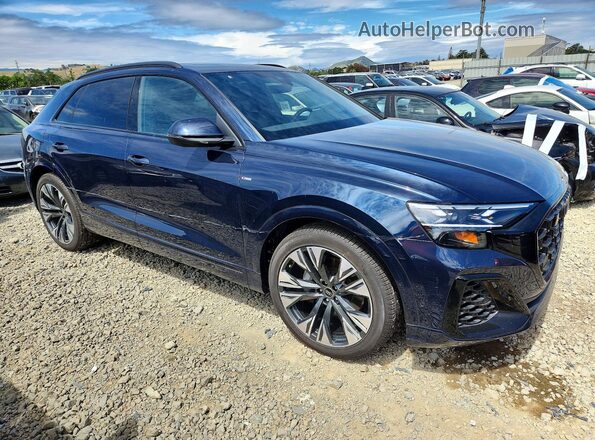 WA1FVBF10SD037286 2025 AUDI Q8 Blue Front right