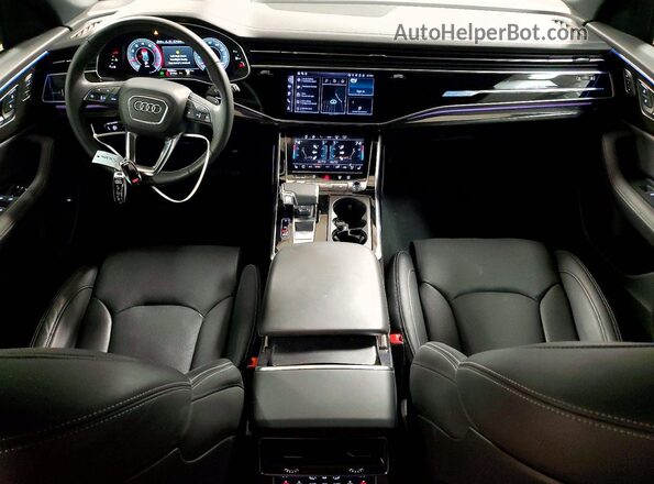 WA1FVBF17SD006939 2025 AUDI Q8 Black Dashboard view