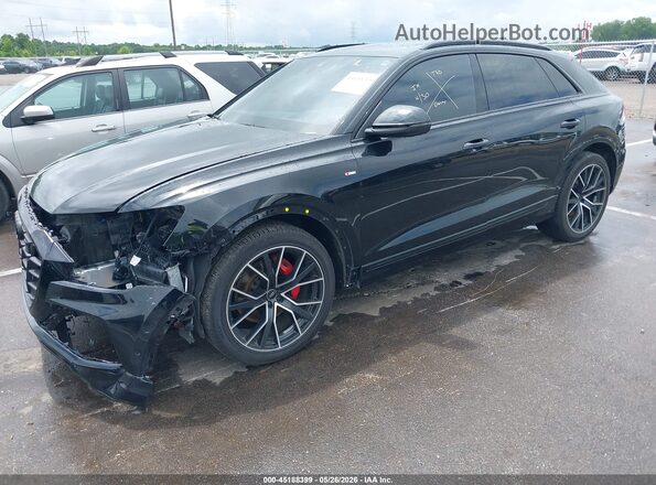 WA1FVBF19PD045278 2023 AUDI Q8 Black Front left